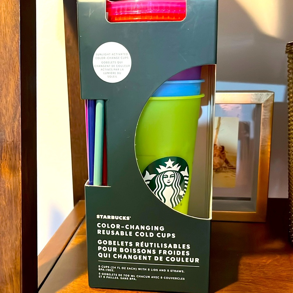 2022 color change Cold Liquid Tumblers Set Of 5